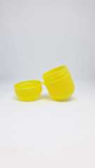 Çekiliş Topu 100 Adet Sarı Sürpriz Yumurta Kutusu