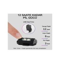 Uçak Kanadı Çakarlı lamba Led Rgb