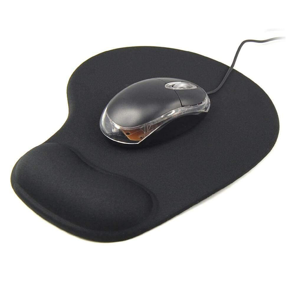 Kaydırmaz Bilek Destekli Mouse Pad - Gamer Silikon Jel Oyun Ped