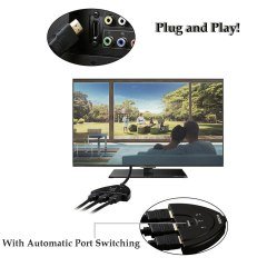 3 Port Kablolu Hdmi Switch Çoklayıcı Çoğaltıcı Splitter