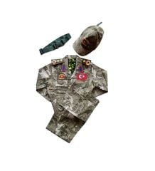 Erkek Çocuk Asker Komando Kostümü Kıyafeti