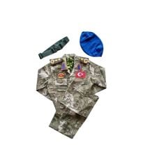 Erkek Çocuk Asker Komando Kostümü Kıyafeti