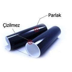 Panoramik Parlak Cam Tavan Görünümlü Folyo Kaplama