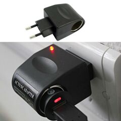 220 Volt AC to 12 Volt DC Çakmak Fişi Çevirici Adaptör