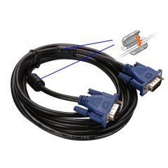 VGA KABLOSU EKRAN LCD MONİTÖR BAĞLANTI KABLOSU 5 Adet