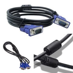 VGA KABLOSU EKRAN LCD MONİTÖR BAĞLANTI KABLOSU 5 Adet