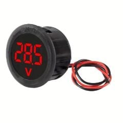 Dijital Voltmetre DC4-100V Yeşil Araç Karavan Motorsiklet Yat Tekne