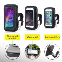 TelefonTutucu MotosikletDeriFermuarlı 18x10CM