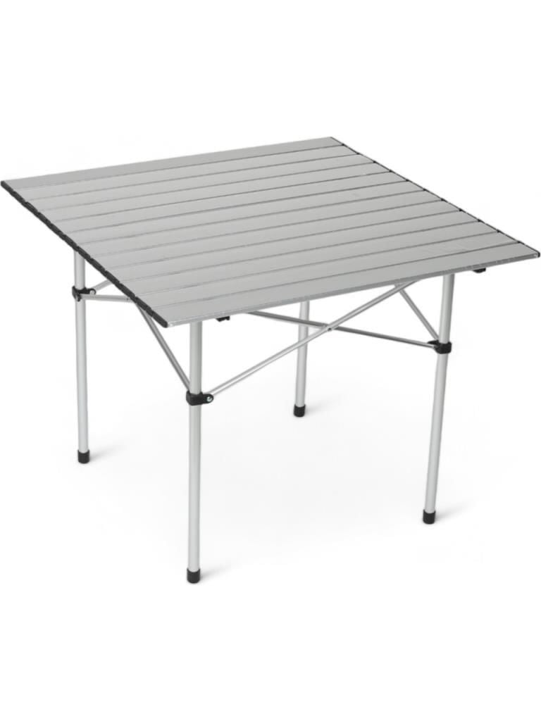 Portatif Katlanabilir Alüminyum Masa 70X70X55