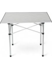 Portatif Katlanabilir Alüminyum Masa 70X70X55