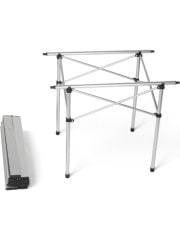 Portatif Katlanabilir Alüminyum Masa 70X70X55