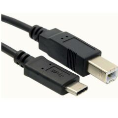 Type C To Usb Printer Yazıcı Tarayıcı Ara Bağlantı Kablosu 1.5Metre