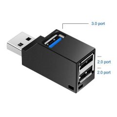 Usb Hub 3 Port 2.0 3.0 Çoklayıcı Switch