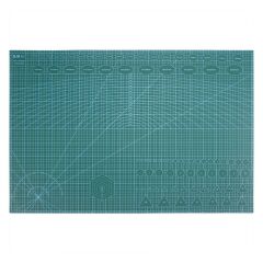 A1 Kesme Matı Patchwork - Cutting Mat - Kesim Altlığı - Kesim Tablası - 90x60cm - Yeşil