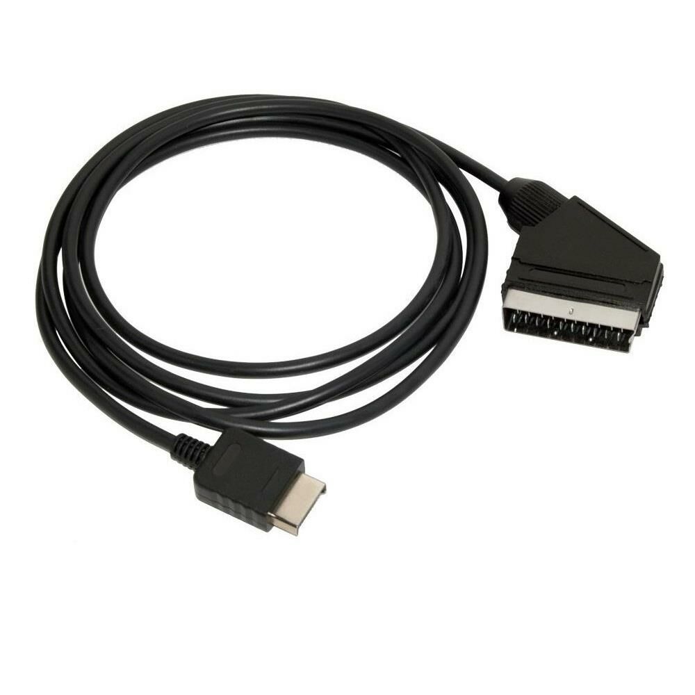 Ps2 Av Rgb Tv Scart çevirici Dönüştürücü Bağlantı Kablosu