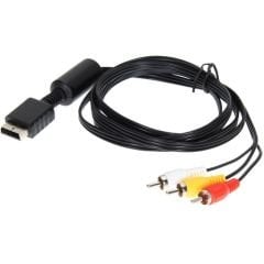 Ps2 Av Lcd Tv 3Rca Scart Lale Bağlantı Kablosu