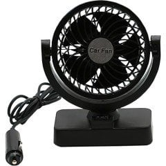 Carub Oto Vantilatör Torpido Üstü Çift Kademeli Ayarlı 12 Volt