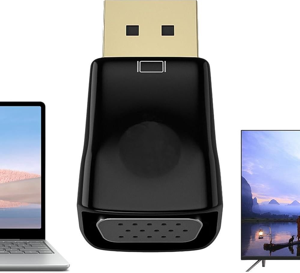 5152 Displayport To Vga Çevirici Dönüştürücü Adaptör
