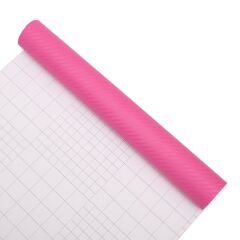 Pembe Karbon Kaplama Folyosu 127 cm x 50 cm