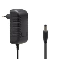 12 Volt - 2 Amper 5.5*2.5 Mm Uçlu Plasti̇k Kasa Pri̇z Ti̇pi̇ Adaptör