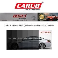 Orta Sİyah %15 Geçirgen  Çizilmez Seri A 1200 Cam Filmi