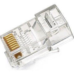 CCat 5 Cat 6 RJ45 Konnektör Jack 100 Adet