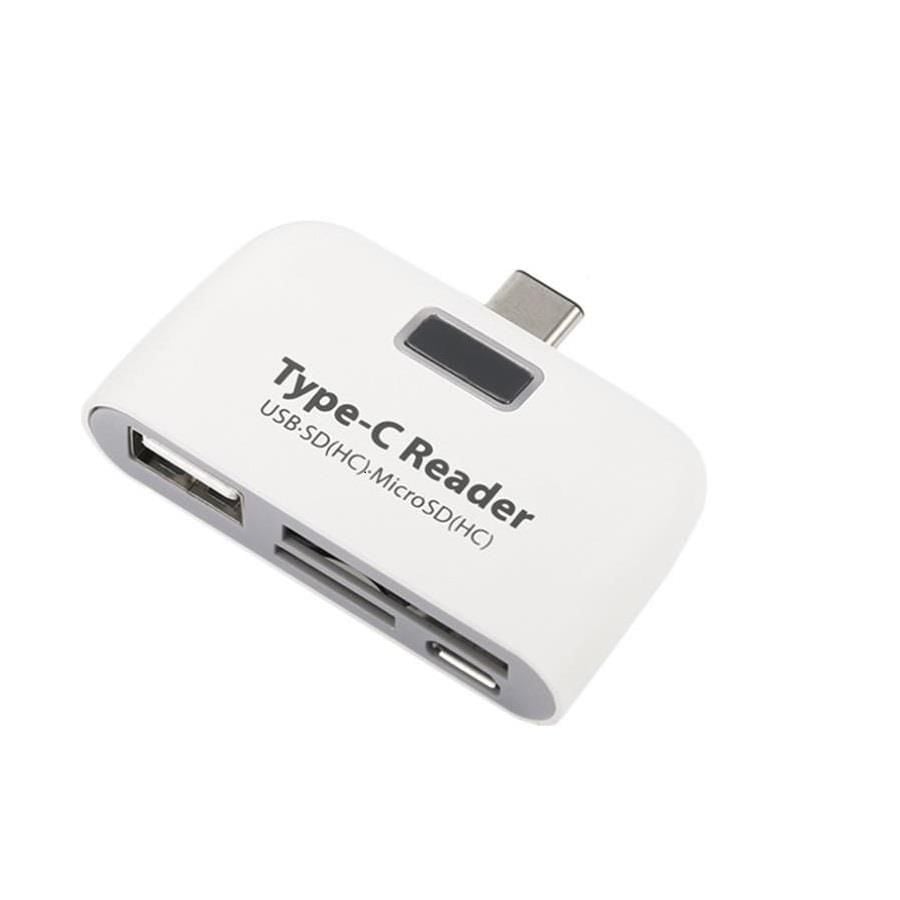 Type C Usb 3.1 Kart Okuyucu Micro Usb Sd Card Reader Çevirici