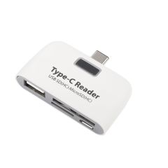 Type C Usb 3.1 Kart Okuyucu Micro Usb Sd Card Reader Çevirici