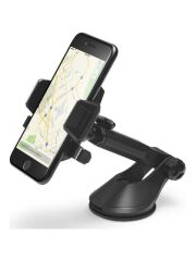 Spigen Dashboard Araç içi Telefon Tutucu (Tüm Cihazlarla Uyumlu Araç Tutacağı) Kuel AP12T Black - 000CG20917