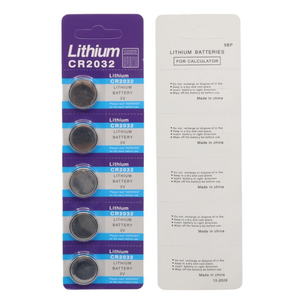 POWERMASTER PM-9534 CR2032 3 VOLT LİTYUM PARA PİL (5'Lİ PAKET)