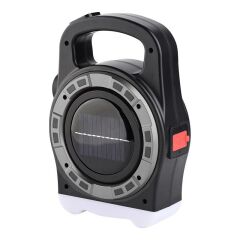 COB LEDLİ 20 WATT 3 KADEMELİ ŞARJ EDİLEBİLİR USB ÇIKIŞLI SOLAR LAMBA