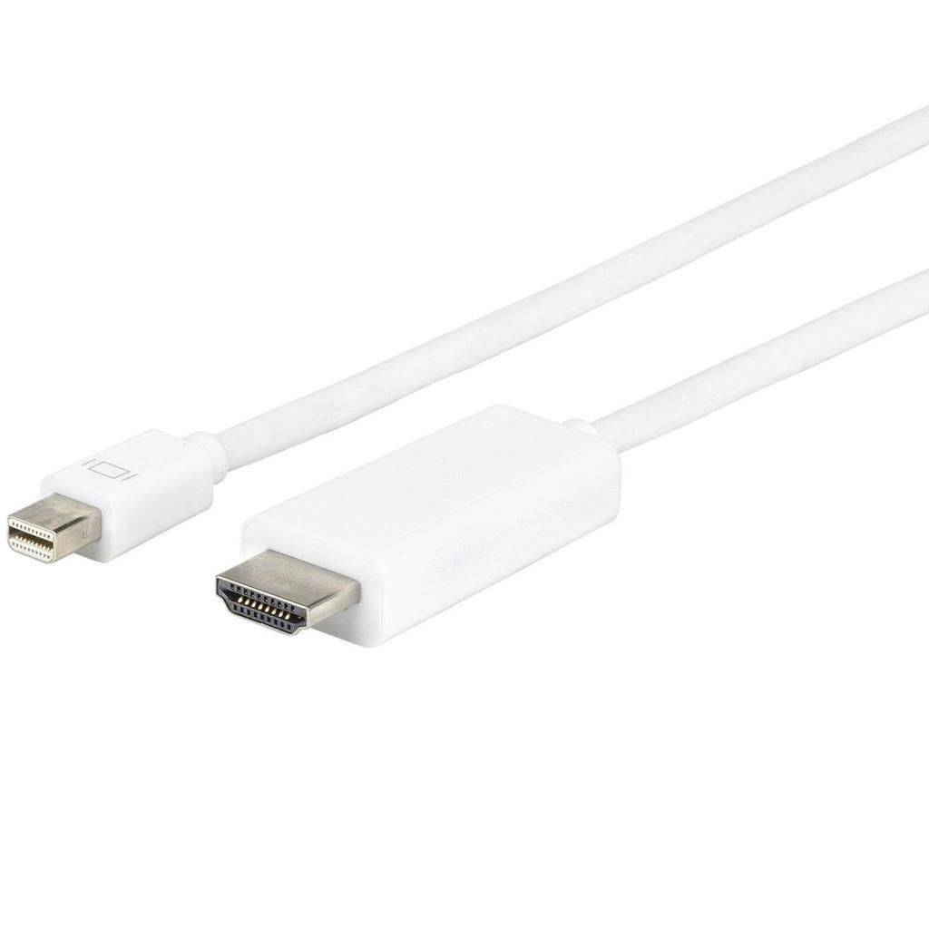Mini Displayport To Hdmi Çevirici Dönüştürücü Adaptör Kablosu (3 Metre)