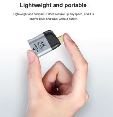 Type C To Hdmi 4K 60Hz Mini Çevirici Dönüştürücü Adaptör