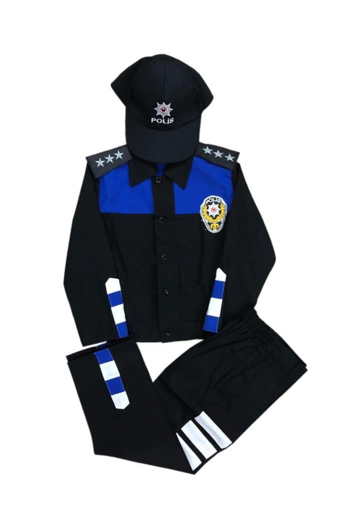 Toplum Destekli Çocuk Polis Kostümü
