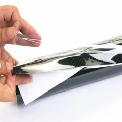 5D Siyah Ultra Parlak Karbon Folyo Hava Kanallı Koruma Jelatinli 152 x 300 cm