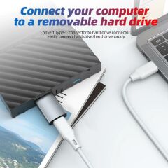 4570 Usb Type C To Micro B Usb Çevirici Dönüştürücü Adaptör 1 Adet