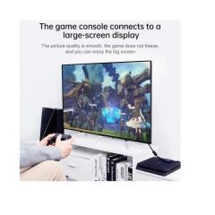 4671 Hdmi To Hdmi + Vga Monitör Çevirici Ps4 Dönüştürücü Switch Splitter Adaptör