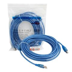 2.0 Şeffaf 10 Metre Usb Yazici Kablosu