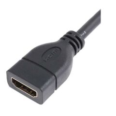 Hdmi Dişi Erkek Uzatma 90 Derece Dirsek Çevirici Dönüştürücü Kablosu