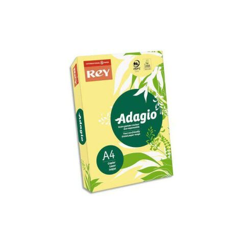 REY ADAGIO RENKLİ FOT.KAĞ.A-4 80 GR.F.SARI 500 LÜ