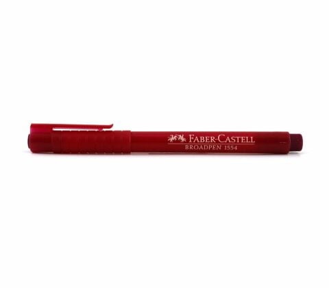 FABER CASTELL BROADPEN KIRMIZI