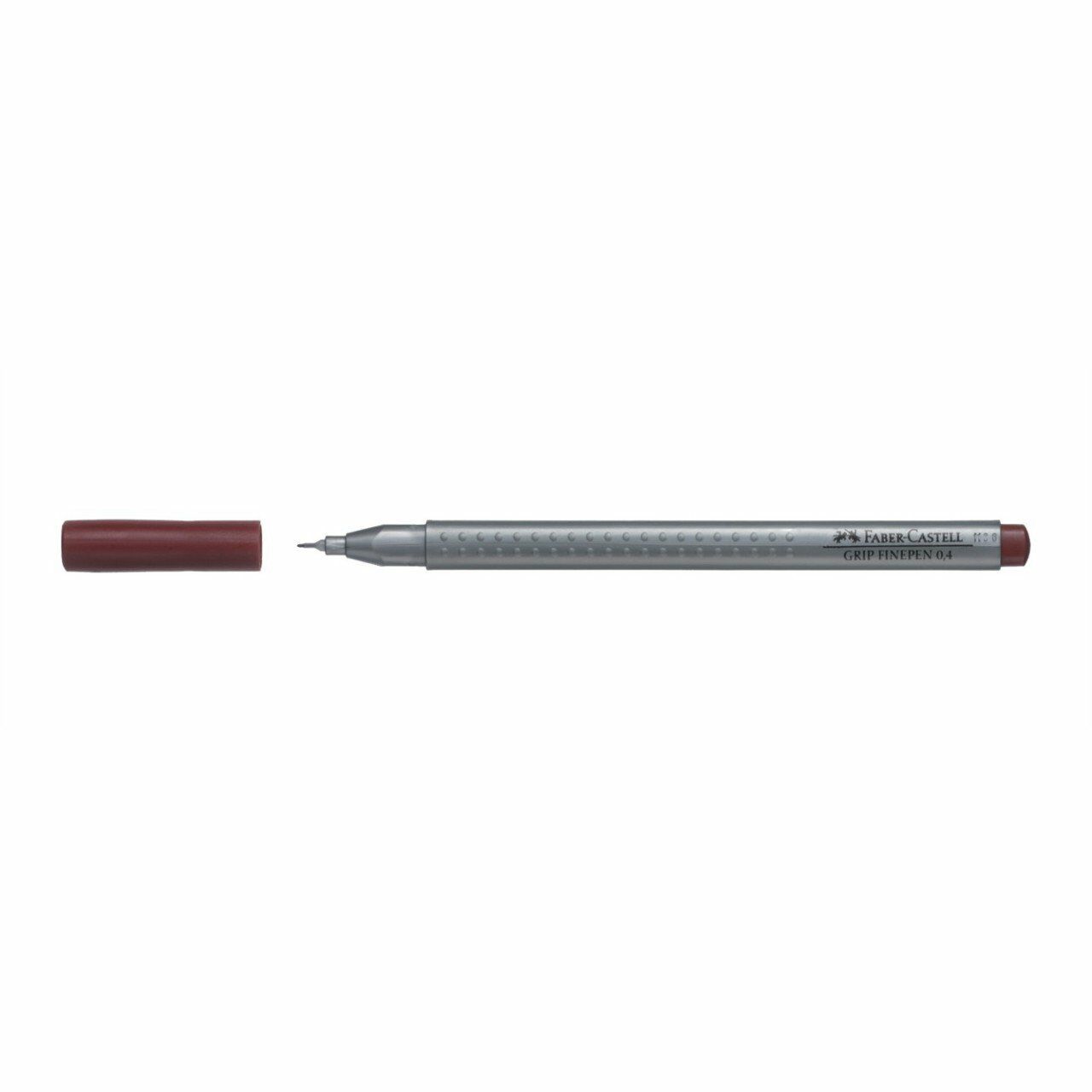 FABER CASTELL GRİP FINEPEN 0.4 MM KAHVE 10 LU