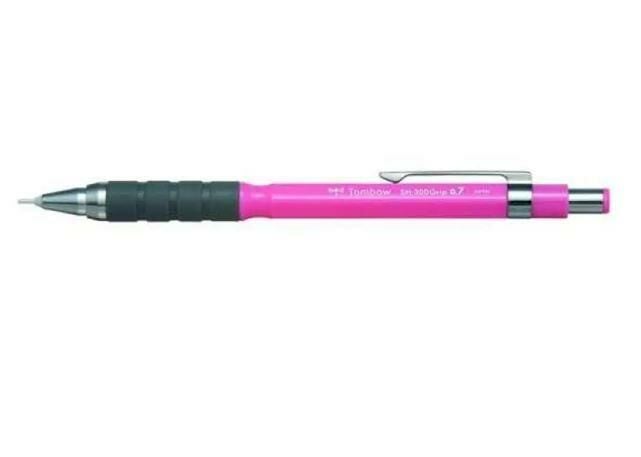 TOMBOW SH-300 GRIP MEKANIK KALEM 0.7 PEMBE 12 Lİ