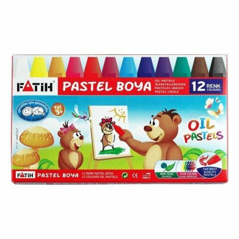 FATİH PASTEL BOYA 12 Lİ 34012