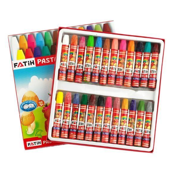 FATİH PASTEL BOYA 24 LÜ 50340