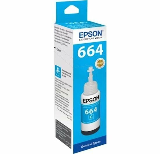 EPSON 664 ORJINAL MÜREKKEP CYAN 70 ML.