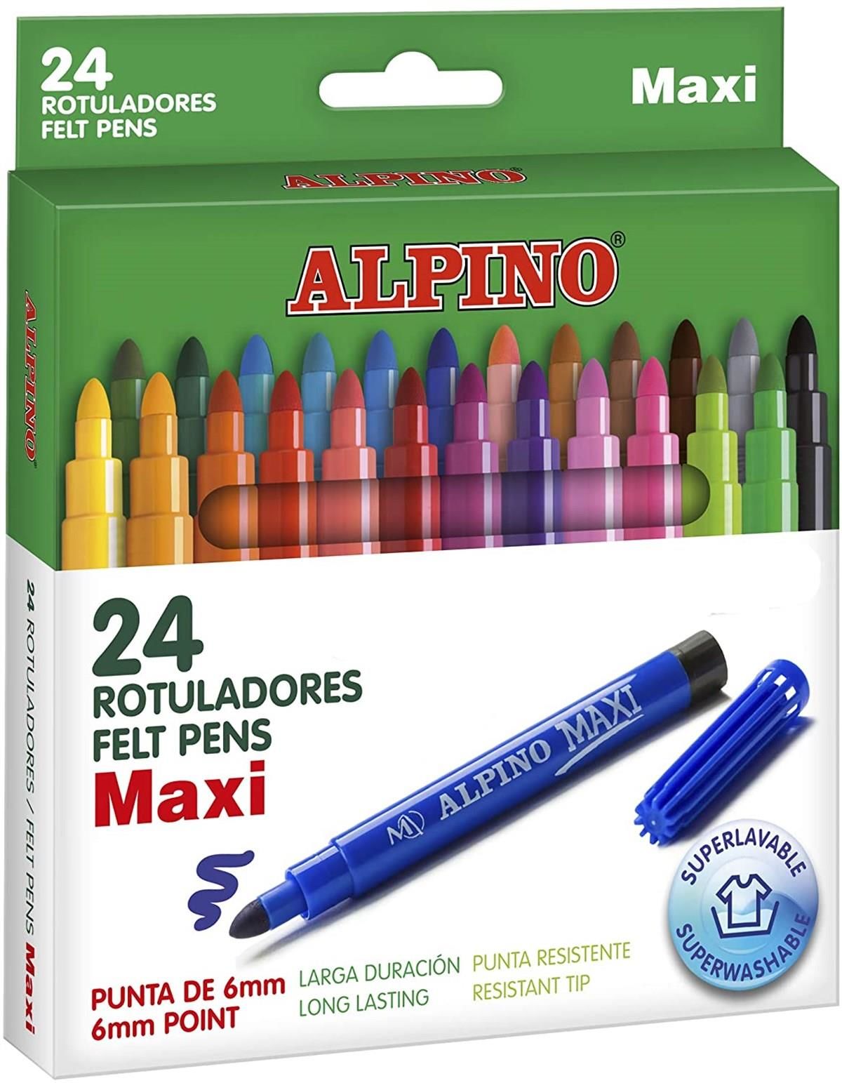 ALPINO MAXI KEÇELİ KALEM 24 LÜ AR-07