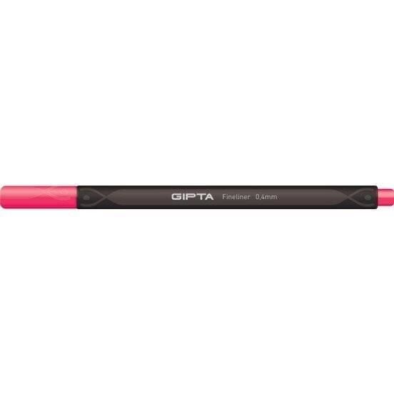 GIPTA FINELINER KALEM 0.4 Ş.PEMBE 12 Lİ