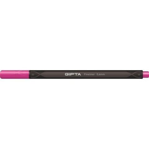 GIPTA FINELINER KALEM 0.4 PEMBE 12 Lİ