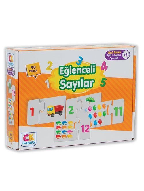 EMA EĞİTİCİ OYUN SETİ EĞL.SAYILAR PUZZLE 40 PARÇA